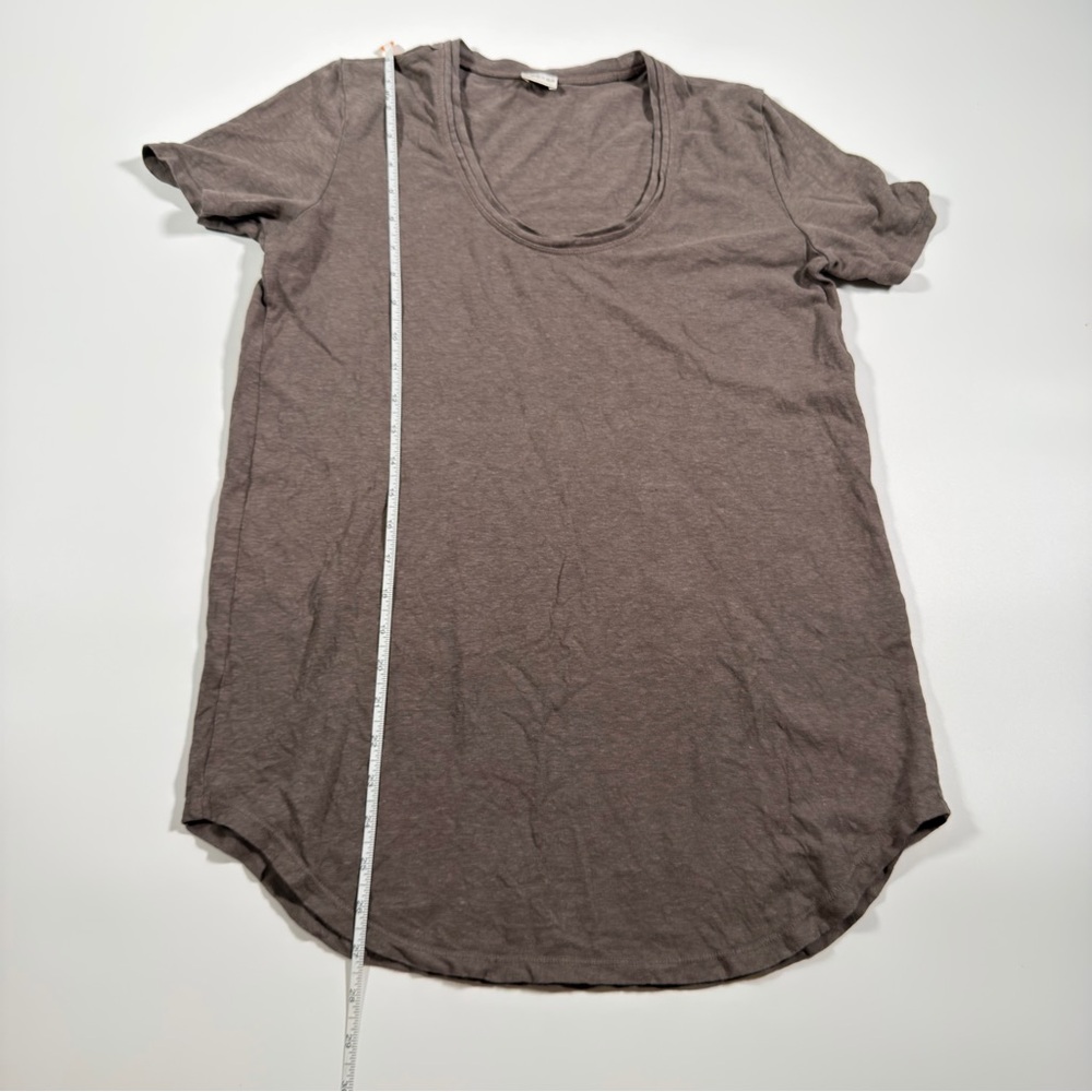 Poetry Women's Taupe Short Sleeve‎ Tee Size 4 - Picture 7 of 8